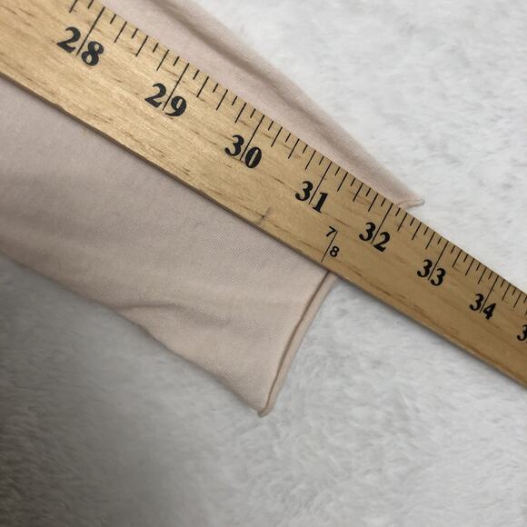 VELVET by Graham & Spencer 100% Cotton Ruffle‎ Top Sz S Pink Tie Front L/S USA - Picture 9 of 10